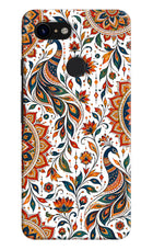 White Mayura Google Pixel 3 Back Cover