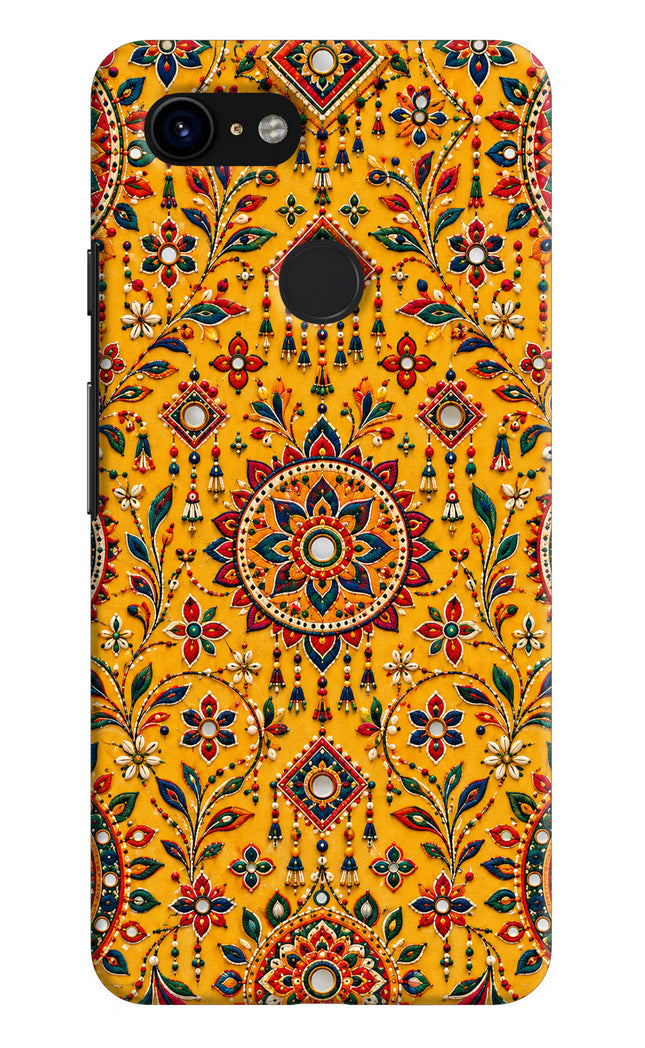 Sunlit Aura Google Pixel 3 Hard Case Back Cover by Casekaro