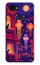Lantern Lane Google Pixel 3 Hard Case Back Cover by Casekaro
