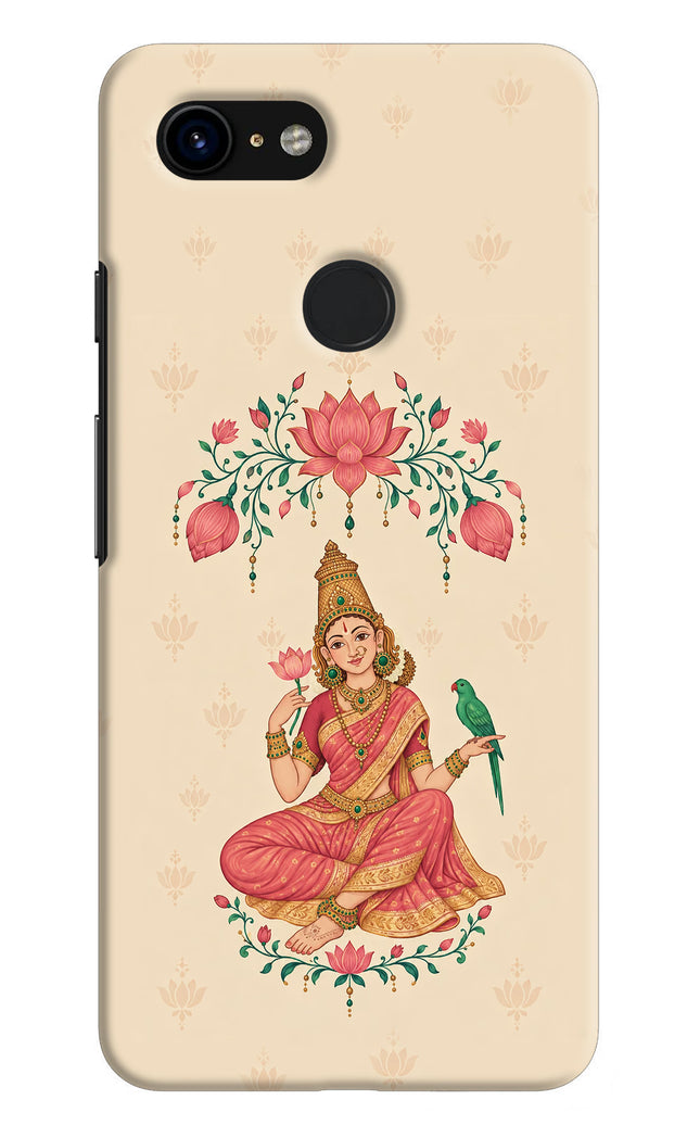 Goddess Lakshmi Google Pixel 3 Hard Case Back Cover by Casekaro