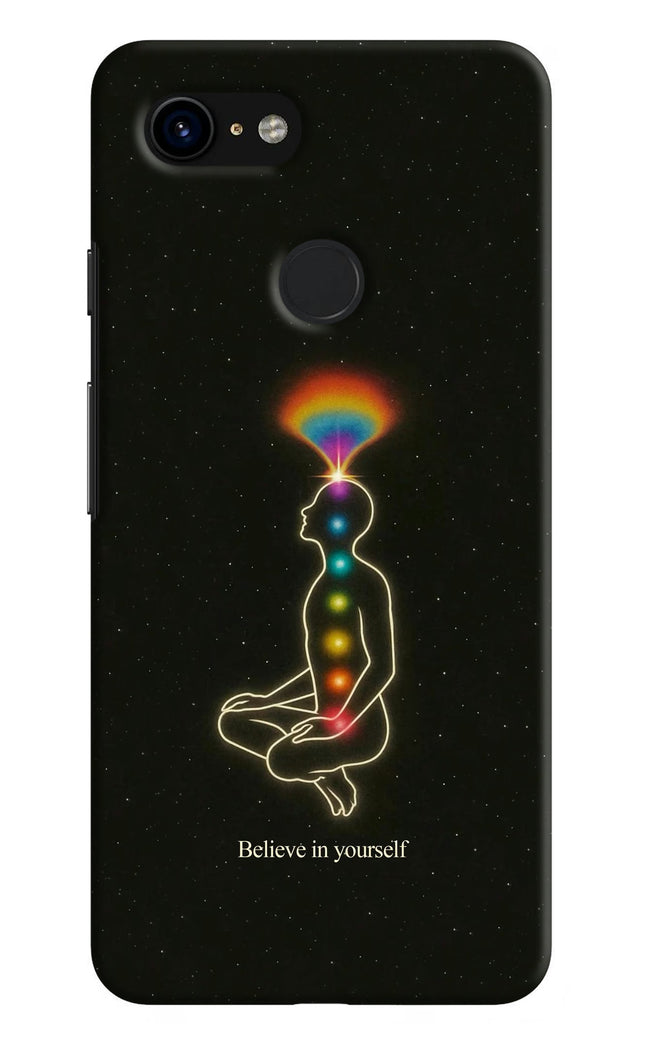 Believe in yourself Google Pixel 3 Hard Case Back Cover by Casekaro