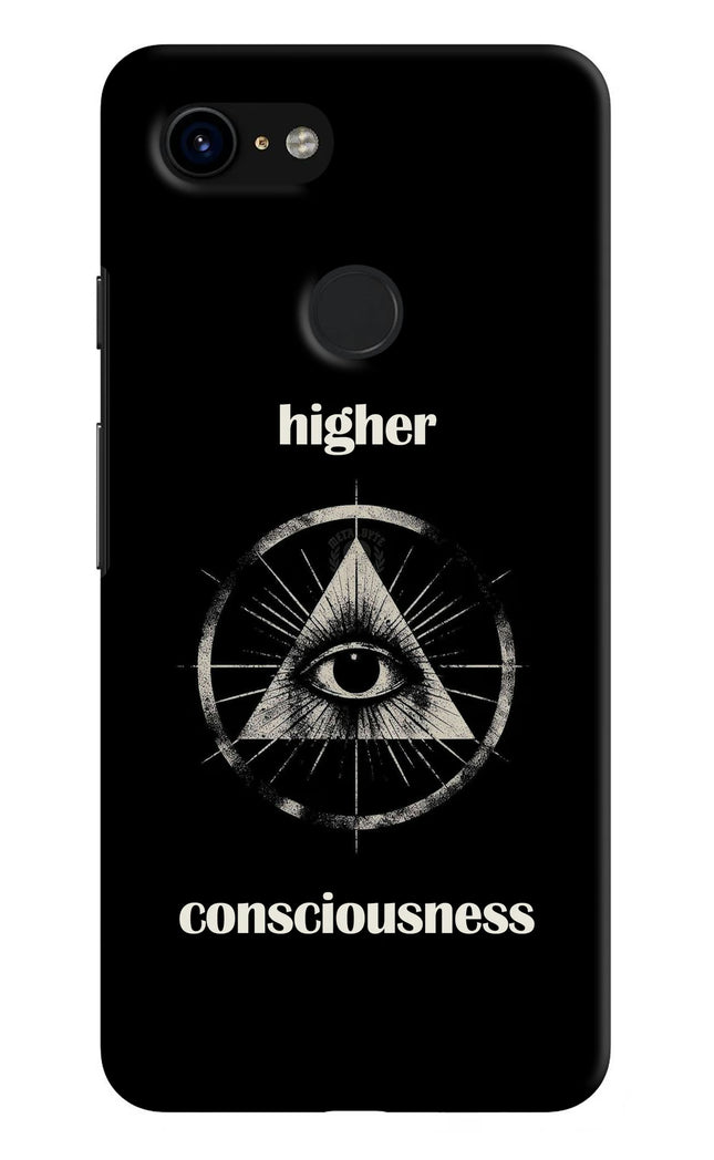 Illuminati Eye Google Pixel 3 Hard Case Back Cover by Casekaro