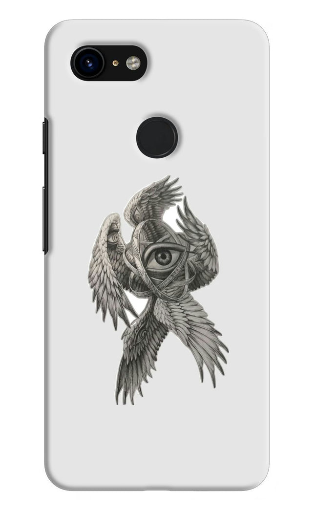 Accurate Angel Google Pixel 3 Hard Case Back Cover by Casekaro