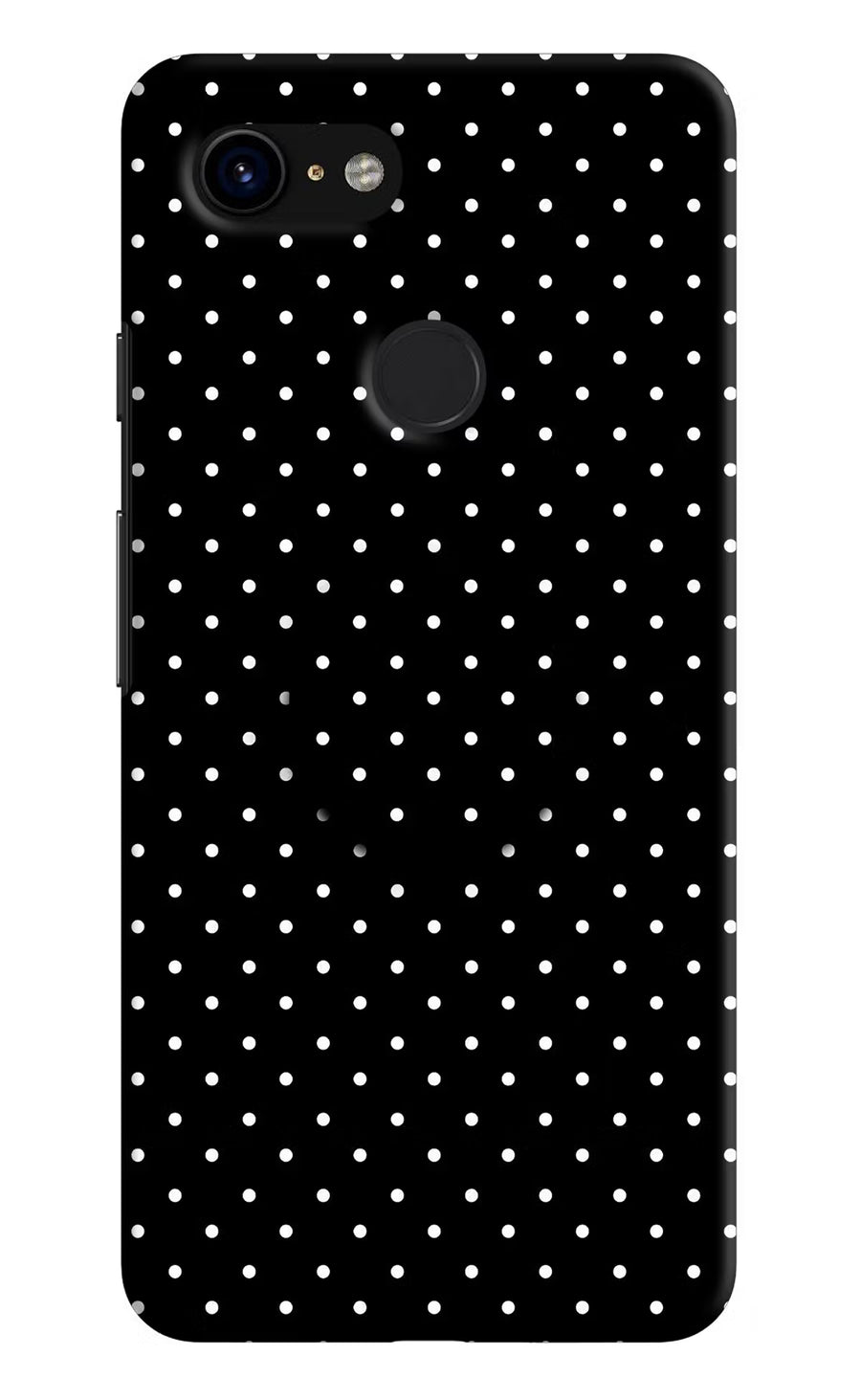 White Dots Google Pixel 3 Pop Case, Hard case