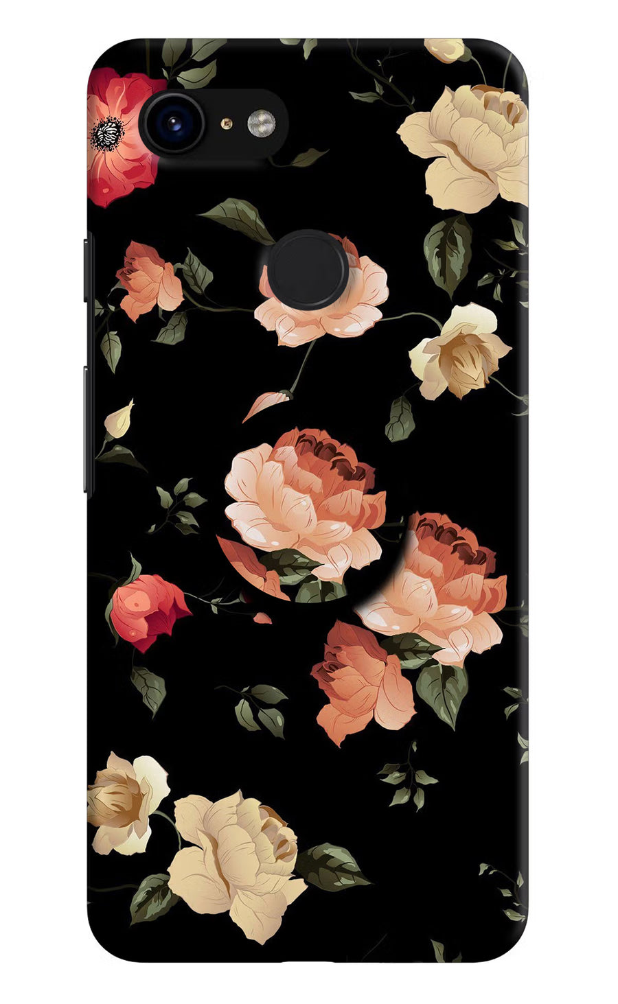 Flowers Google Pixel 3 Pop Case, Hard case