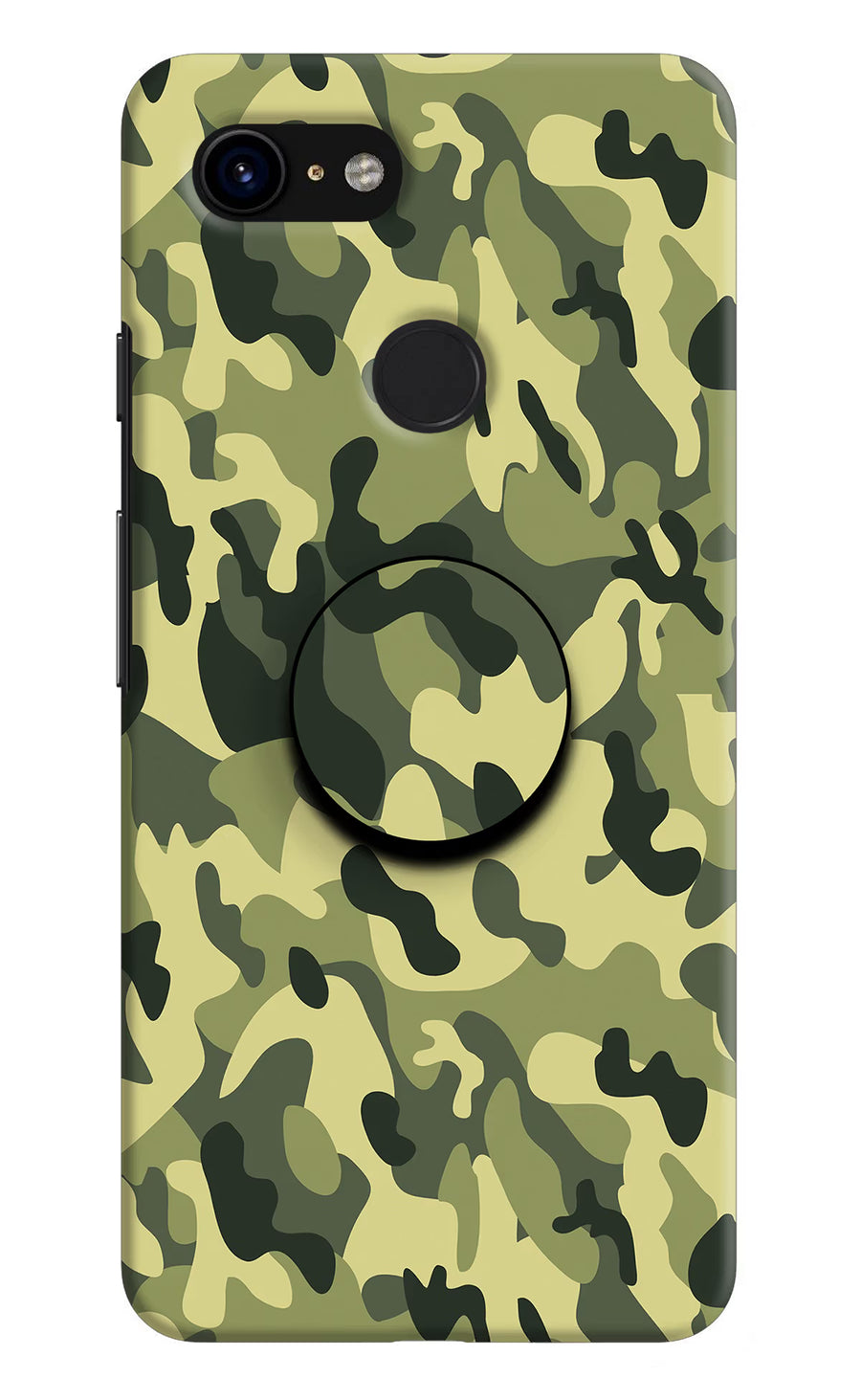 Camouflage Google Pixel 3 Pop Case, Hard case