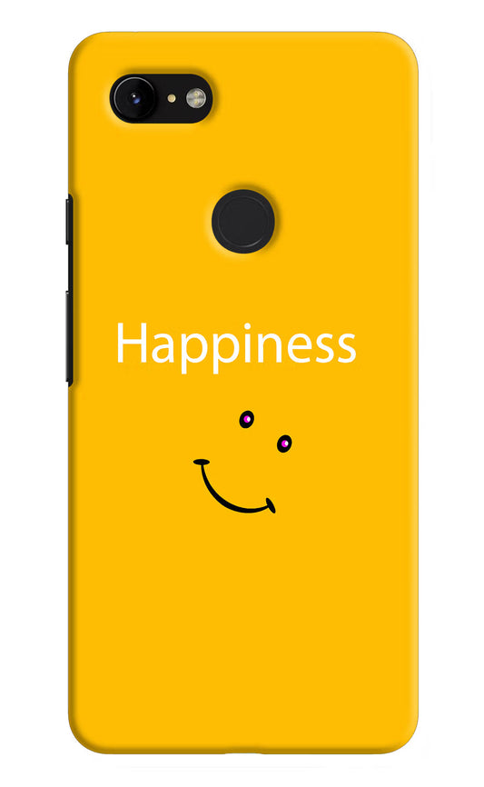 Happiness With Smiley Google Pixel 3 XL Hard Case Back Cover by Casekaro