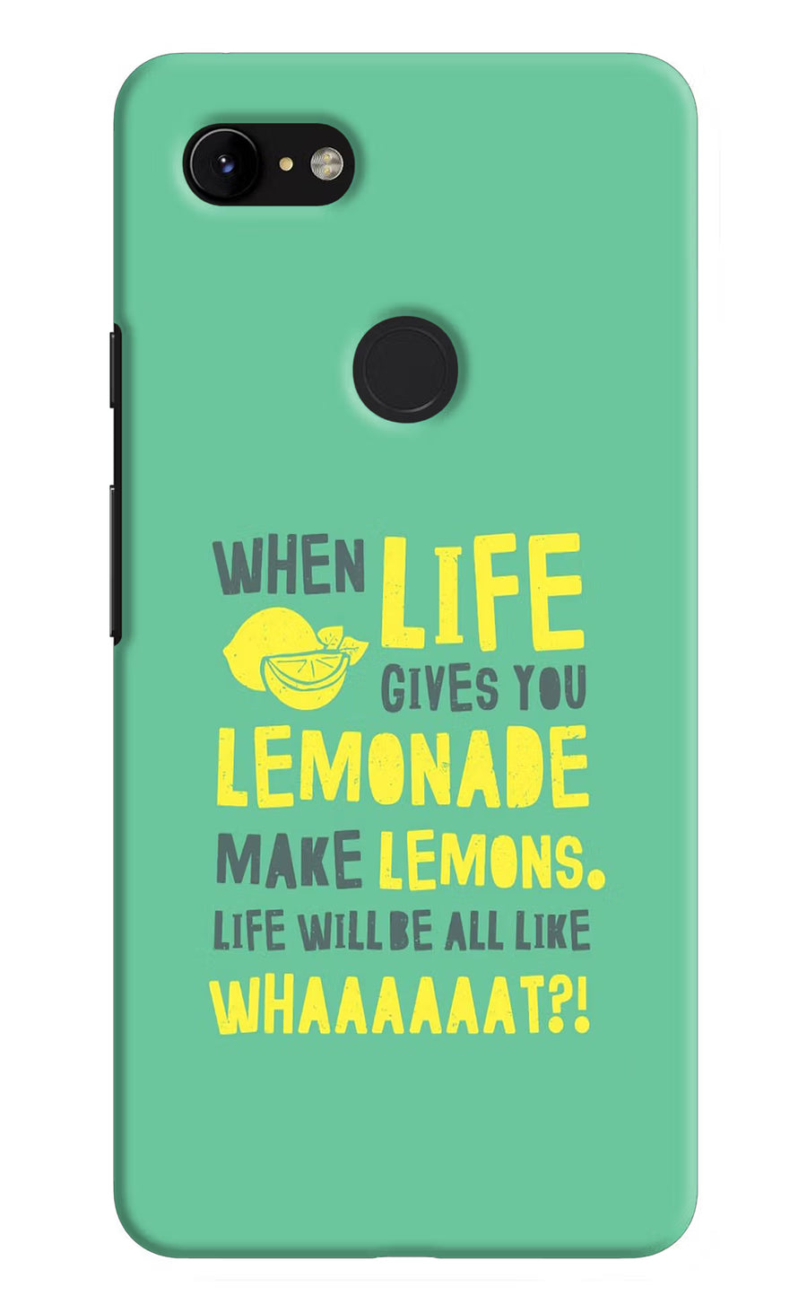 Quote Google Pixel 3 XL Back Cover, Hard case