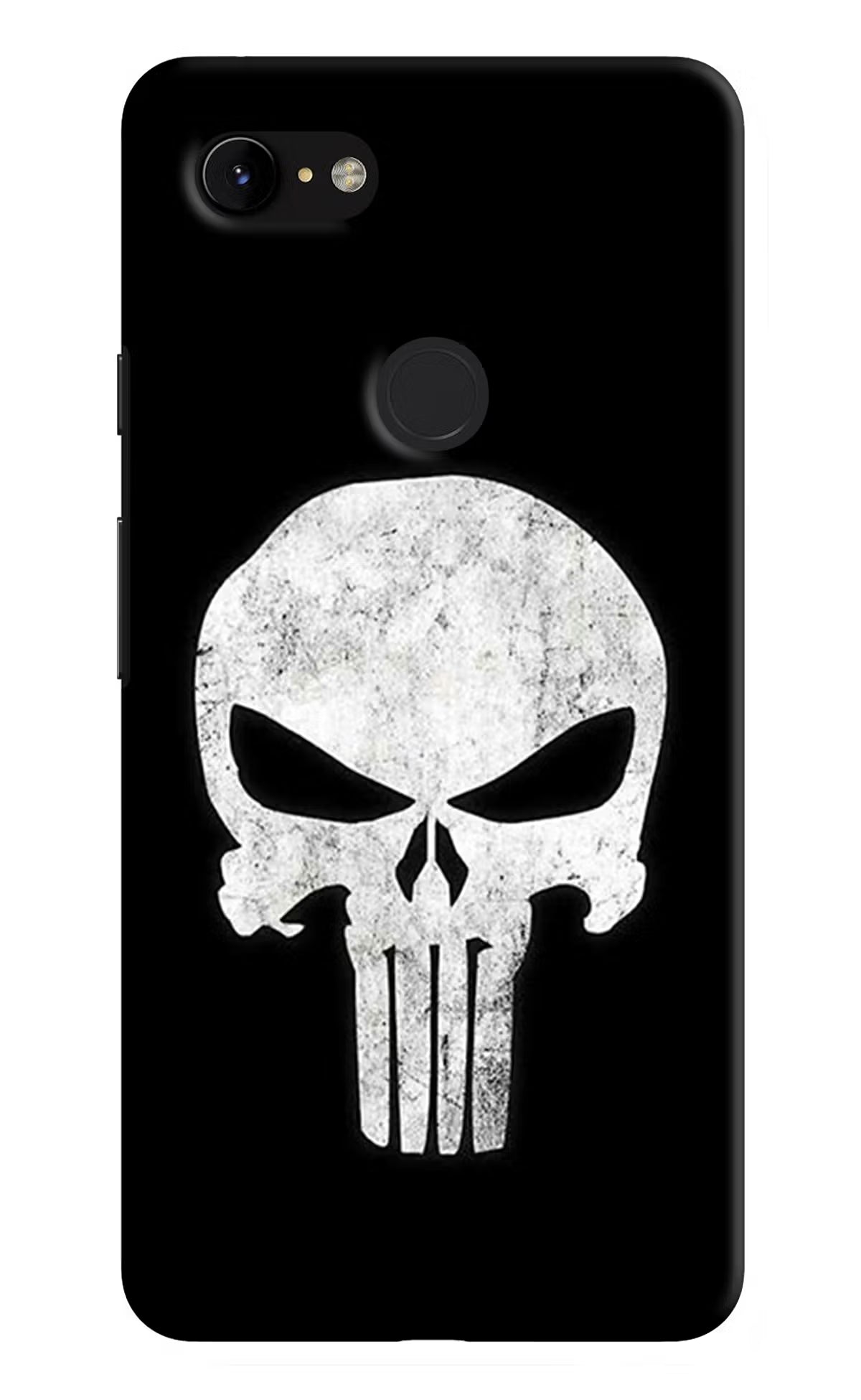 Punisher Skull Google Pixel 3 XL Hard Case Back Cover by Casekaro