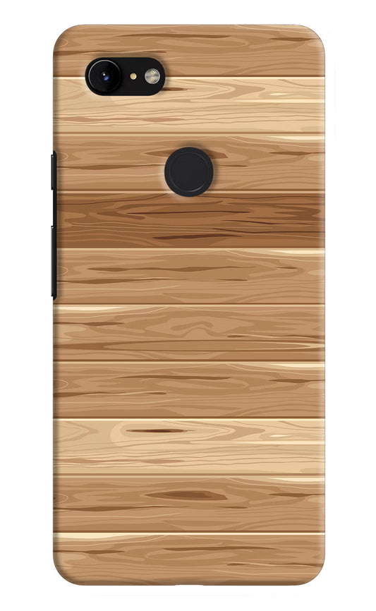 Wooden Vector Google Pixel 3 XL Hard Case Back Cover by Casekaro