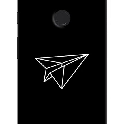 Paper Plane White Google Pixel 3 XL Hard Case Back Cover by Casekaro