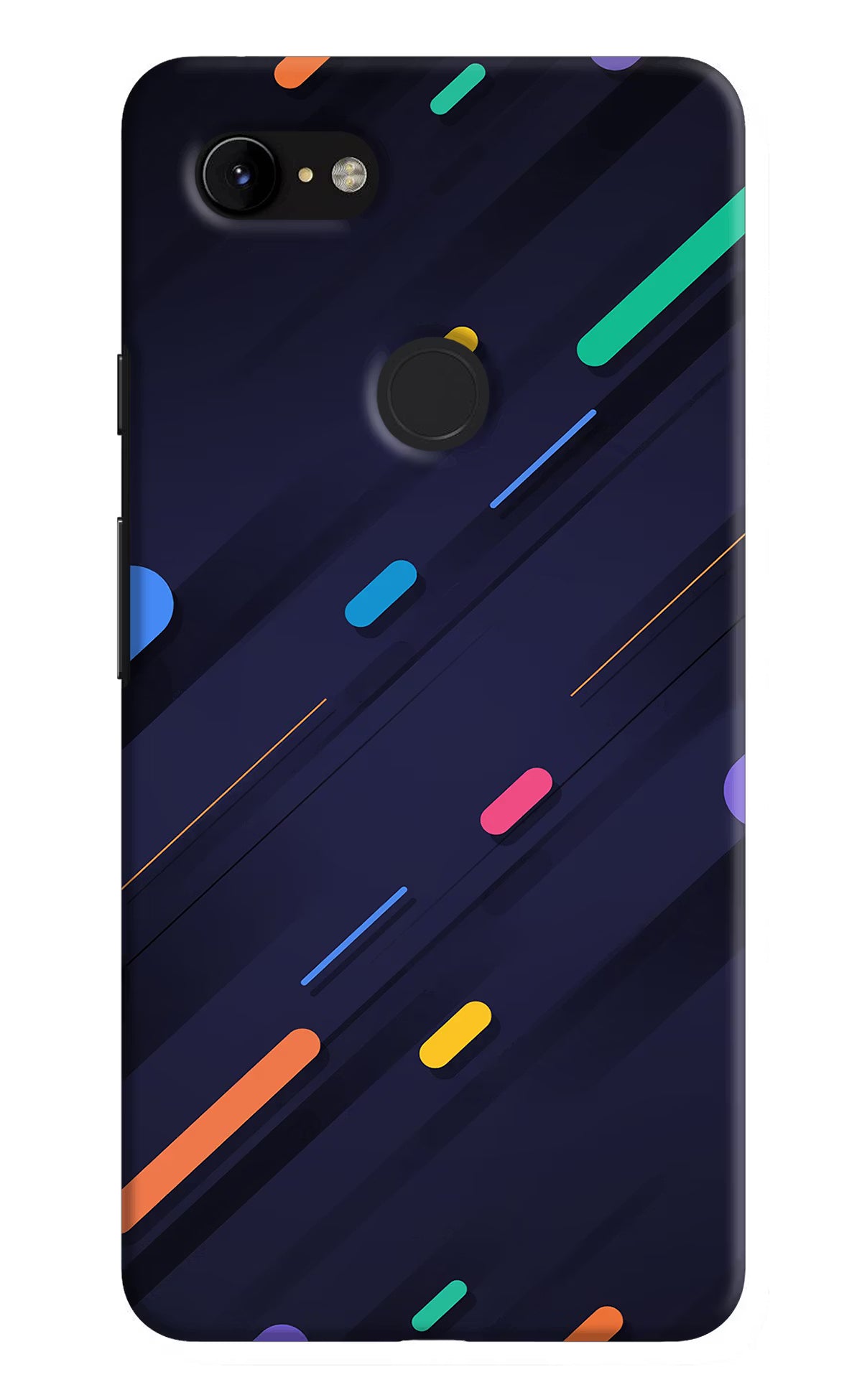 Abstract Design Google Pixel 3 XL Hard Case Back Cover by Casekaro