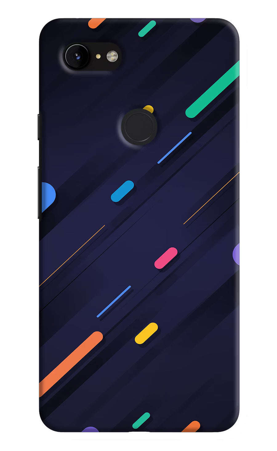 Abstract Design Google Pixel 3 XL Back Cover, Hard case