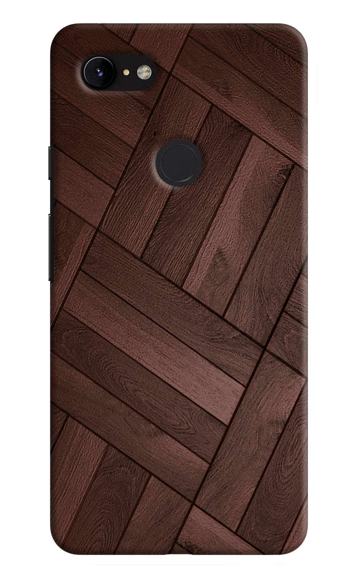 Wooden Texture Design Google Pixel 3 XL Hard Case Back Cover by Casekaro