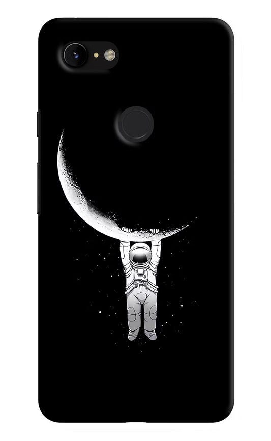 Moon Space Google Pixel 3 XL Hard Case Back Cover by Casekaro