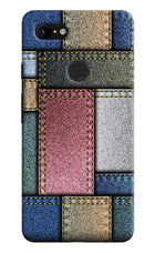 Multicolor Jeans Google Pixel 3 XL Hard Case Back Cover by Casekaro