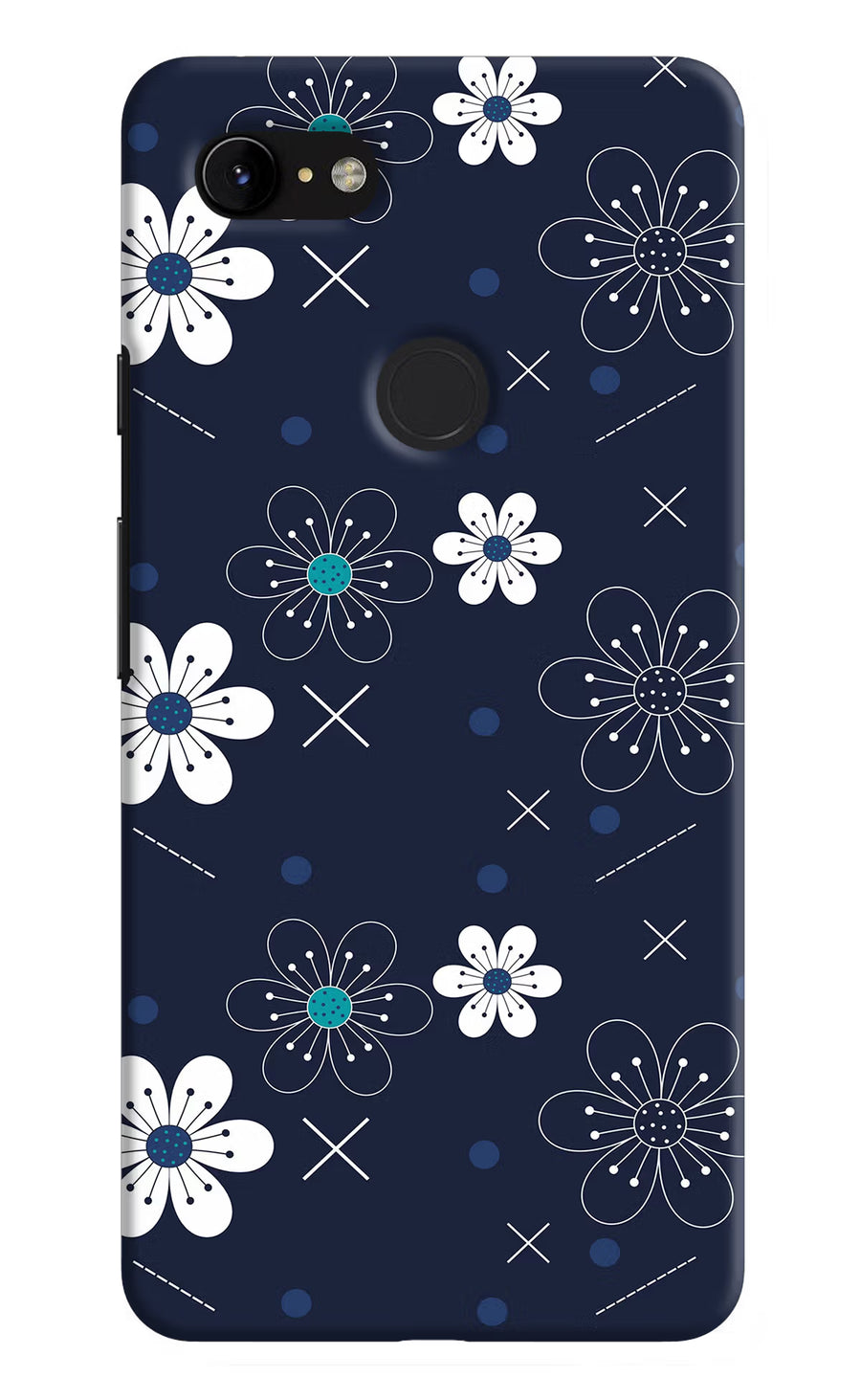 Flowers Google Pixel 3 XL Back Cover, Hard case