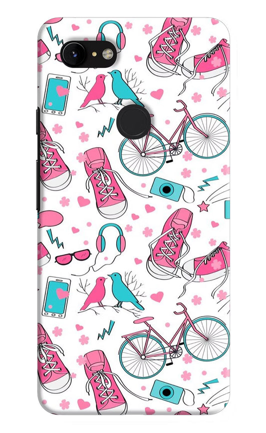 Artwork Google Pixel 3 XL Hard Case Back Cover by Casekaro