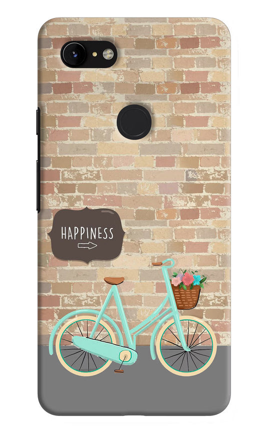 Happiness Artwork Google Pixel 3 XL Hard Case Back Cover by Casekaro