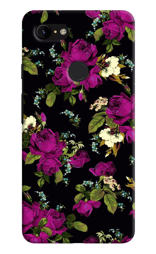 Flowers Google Pixel 3 XL Hard Case Back Cover by Casekaro