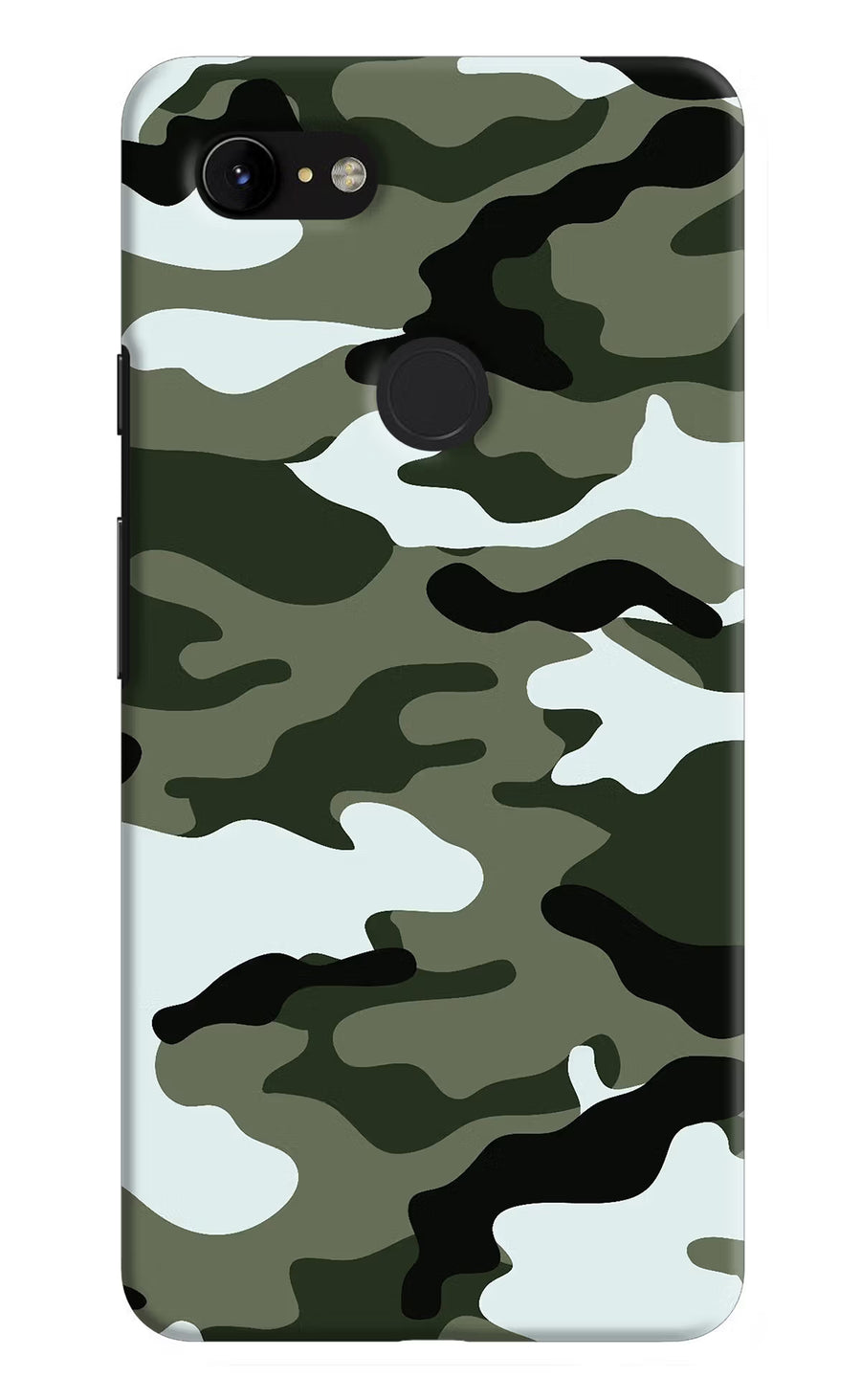 Camouflage Google Pixel 3 XL Back Cover, Hard case