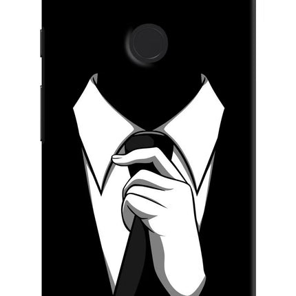 Black Tie Google Pixel 3 XL Hard Case Back Cover by Casekaro