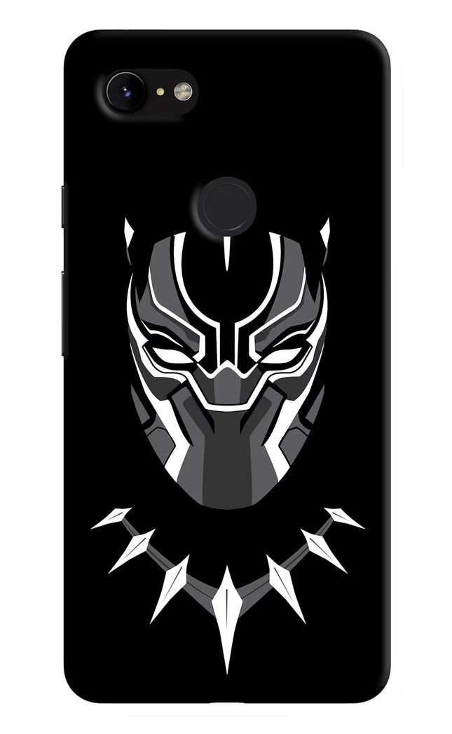 Black Panther Google Pixel 3 XL Hard Case Back Cover by Casekaro