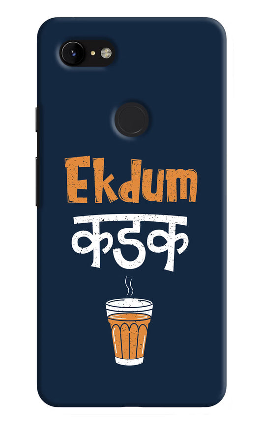 Ekdum Kadak Chai Google Pixel 3 XL Hard Case Back Cover by Casekaro