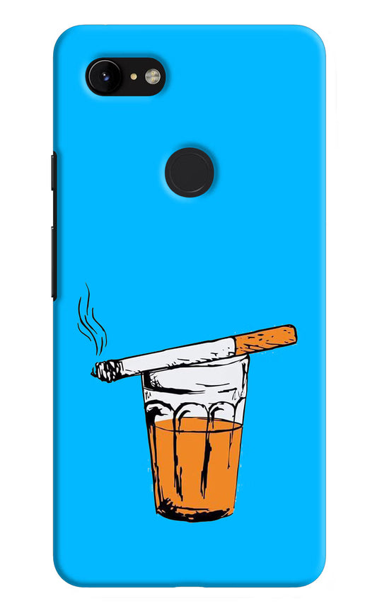 Chai Sutta Google Pixel 3 XL Hard Case Back Cover by Casekaro