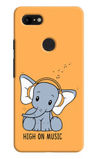 High On Music Google Pixel 3 XL Hard Case Back Cover by Casekaro