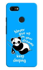 Keep Sleeping Google Pixel 3 XL Hard Case Back Cover by Casekaro