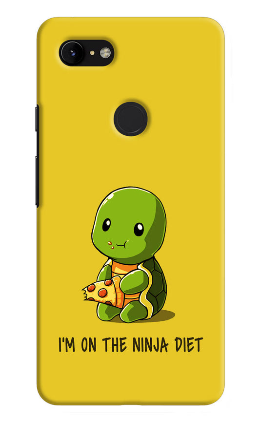 I'm on Ninja Diet Google Pixel 3 XL Hard Case Back Cover by Casekaro