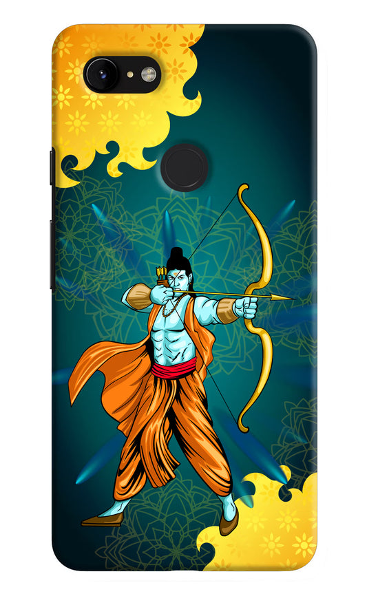 Lord Ram - 6 Google Pixel 3 XL Hard Case Back Cover by Casekaro