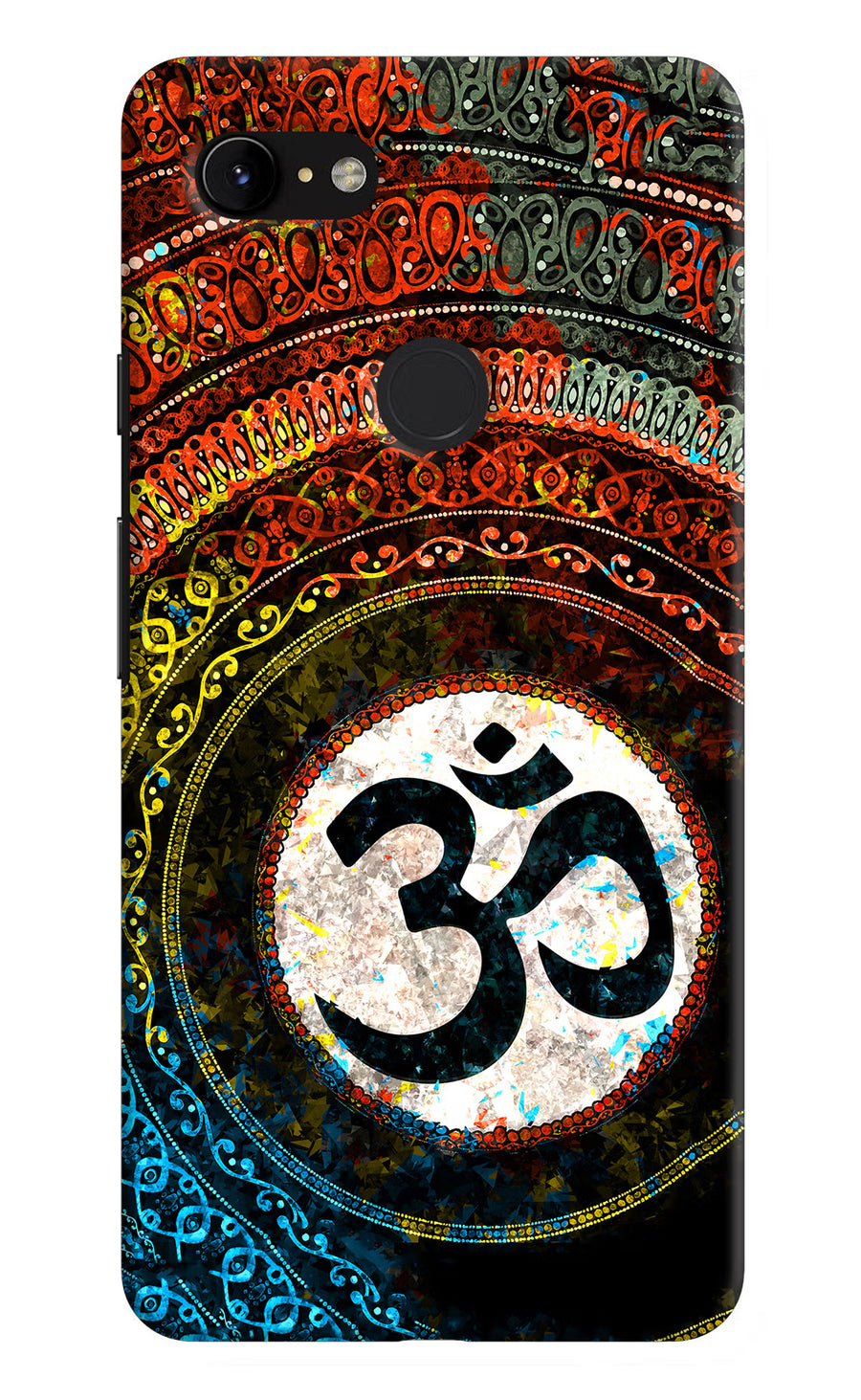 Om Cultural Google Pixel 3 XL Back Cover, Hard case