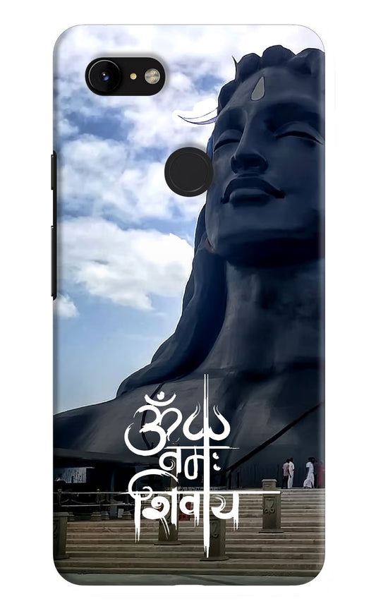 Om Namah Shivay Google Pixel 3 XL Hard Case Back Cover by Casekaro