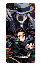 Demon Slayer Google Pixel 3 XL Hard Case Back Cover by Casekaro