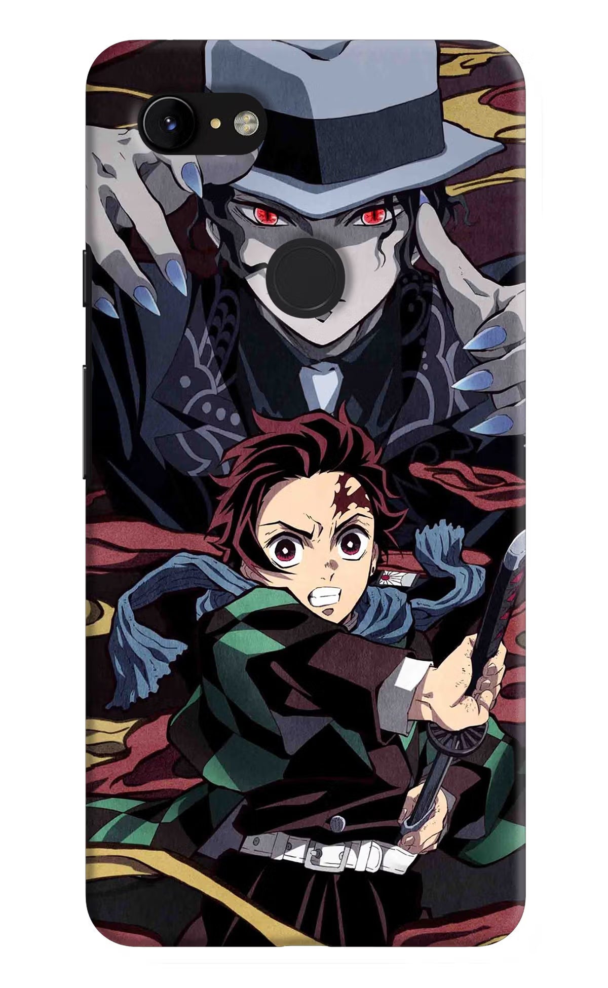 Demon Slayer Google Pixel 3 XL Hard Case Back Cover by Casekaro