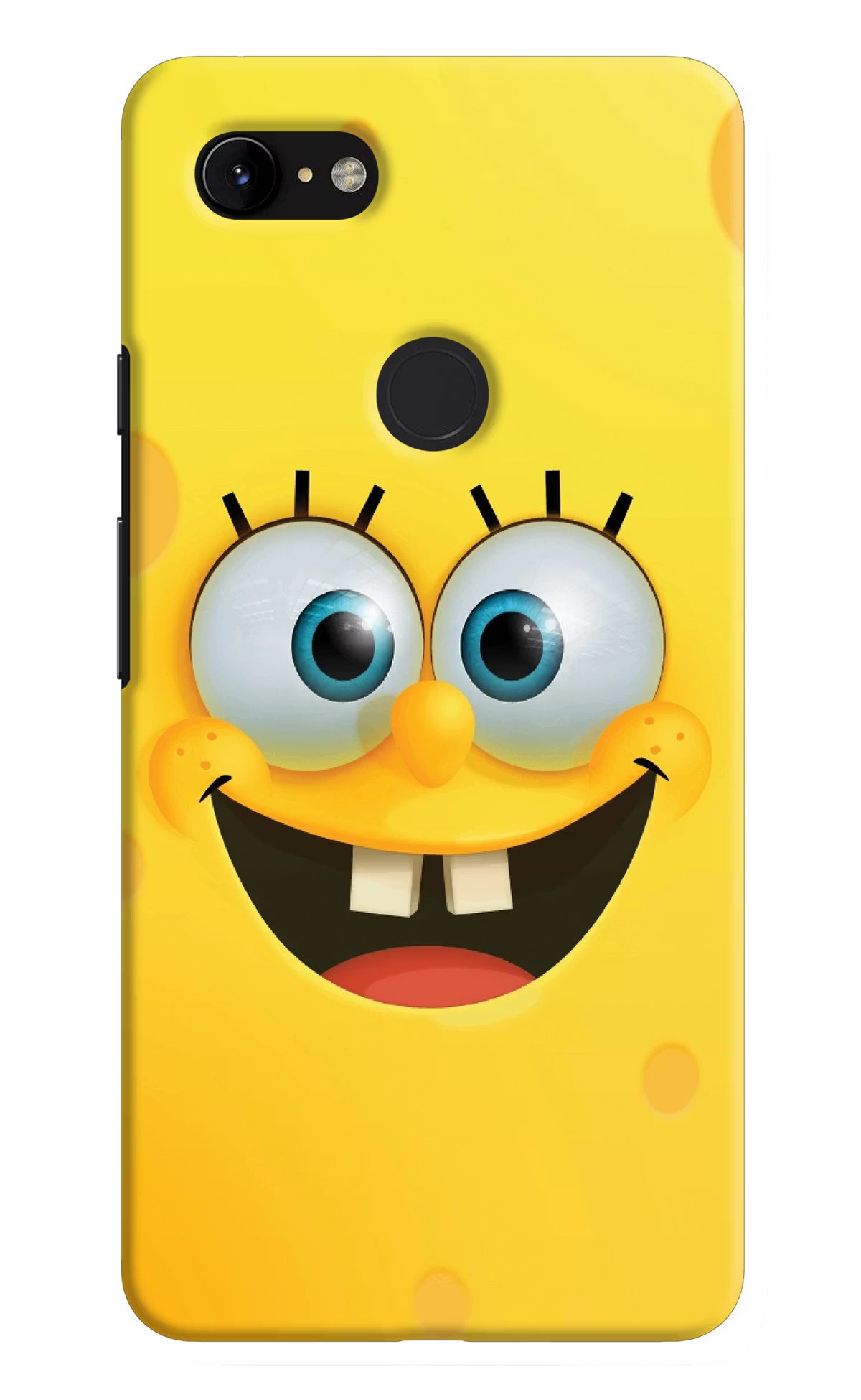 Sponge 1 Google Pixel 3 XL Hard Case Back Cover by Casekaro