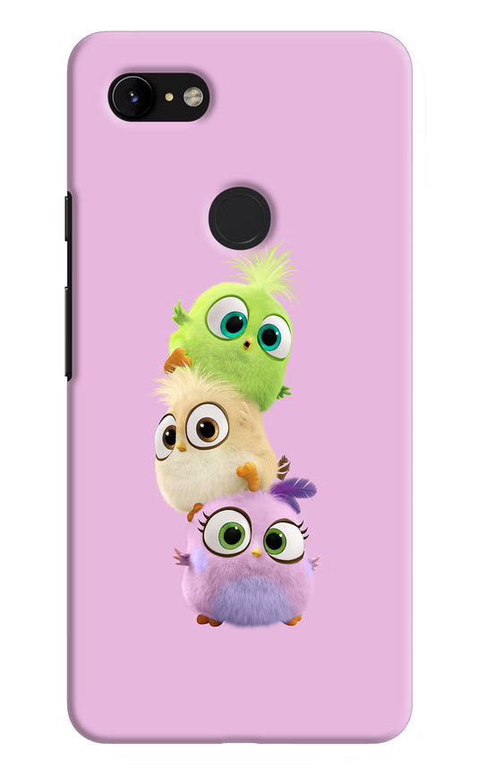 Cute Little Birds Google Pixel 3 XL Hard Case Back Cover by Casekaro