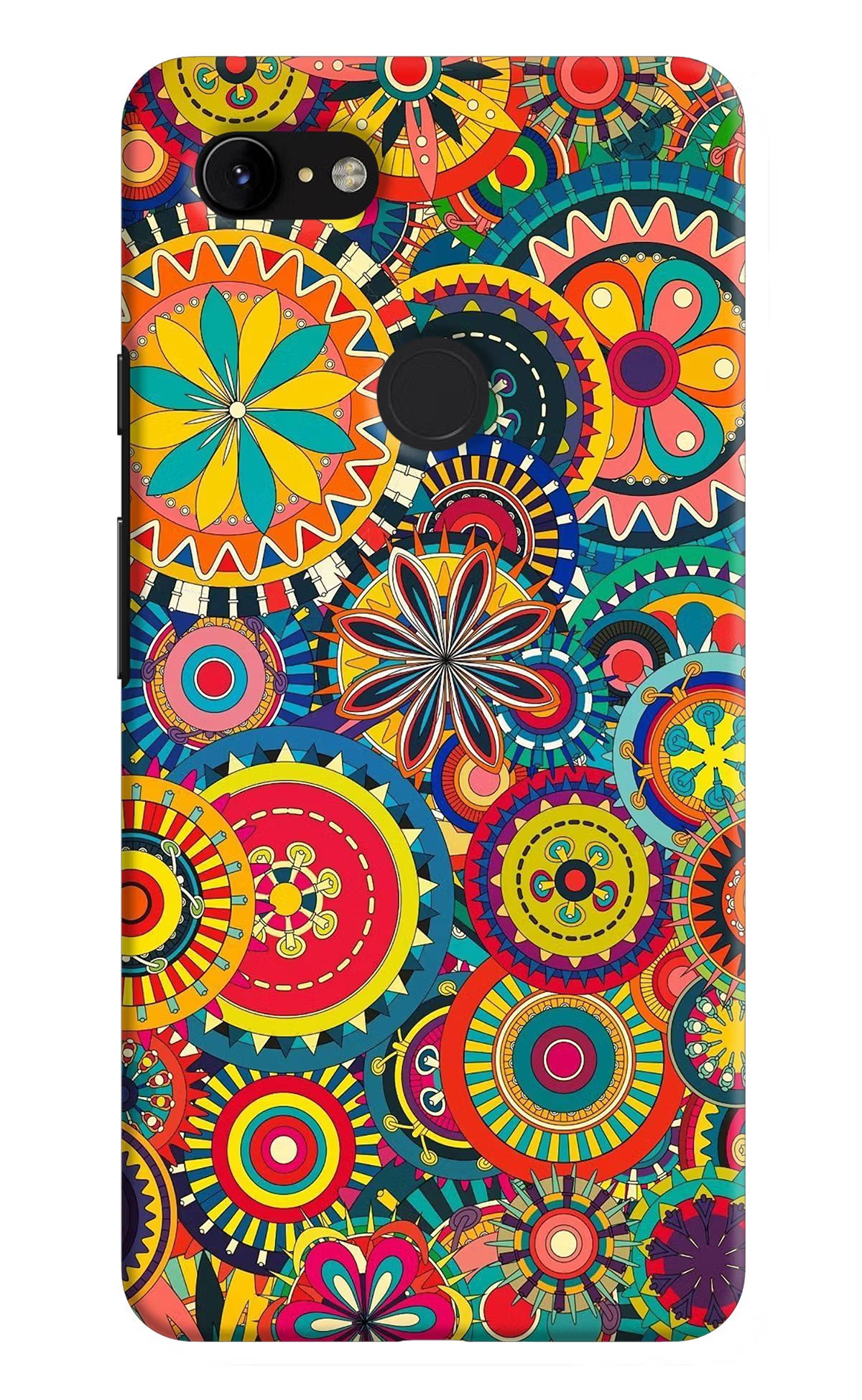 Gol Gol Art Google Pixel 3 XL Hard Case Back Cover by Casekaro