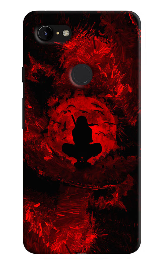 Itachi Uchiha Google Pixel 3 XL Hard Case Back Cover by Casekaro