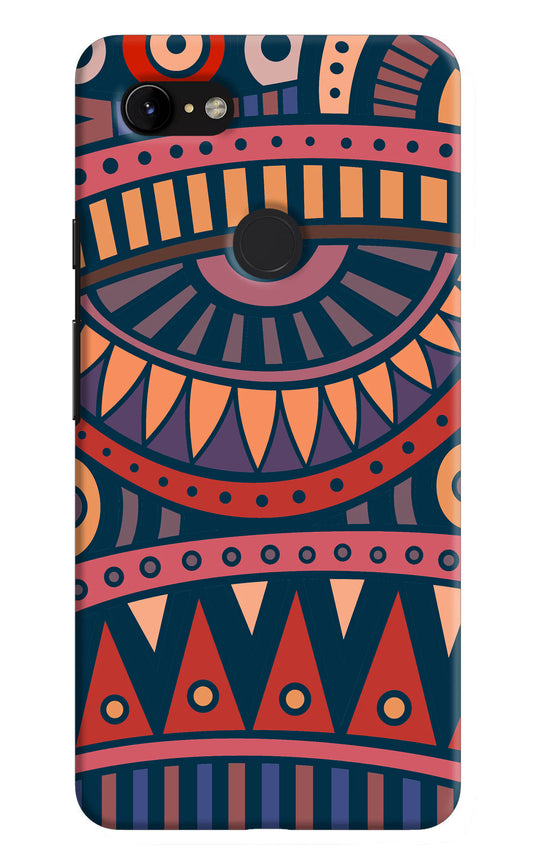 African Culture Design Google Pixel 3 XL Hard Case Back Cover by Casekaro