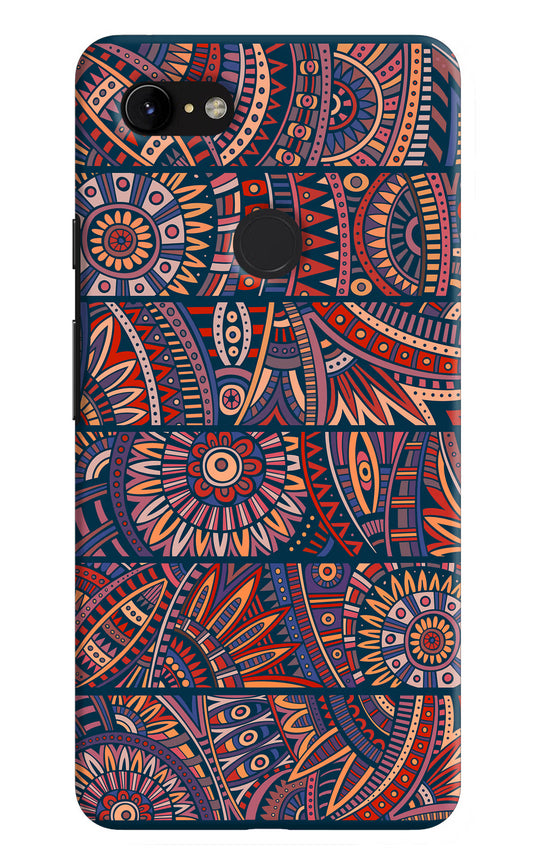 African Culture Design Google Pixel 3 XL Hard Case Back Cover by Casekaro