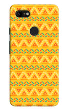 Tribal Pattern Google Pixel 3 XL Hard Case Back Cover by Casekaro