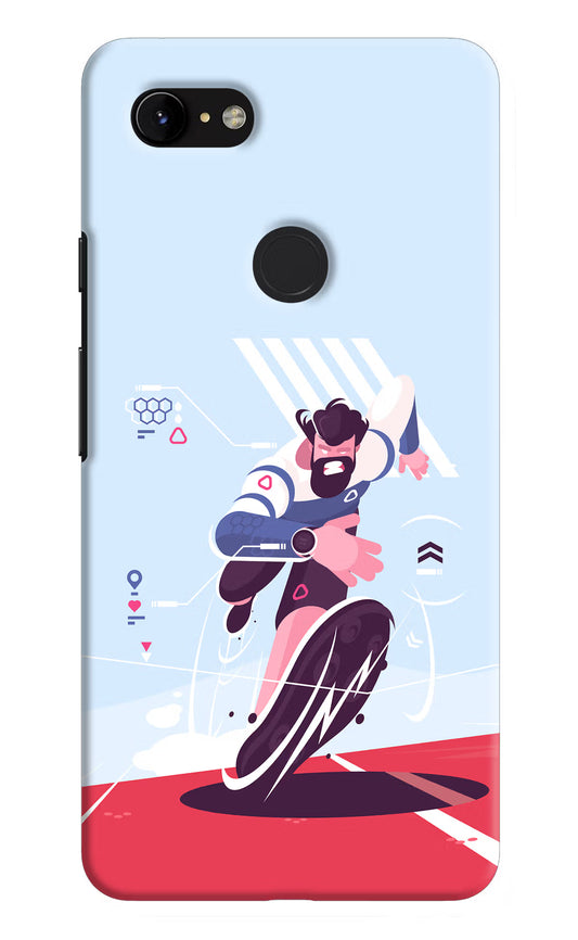 Run Pro Google Pixel 3 XL Hard Case Back Cover by Casekaro