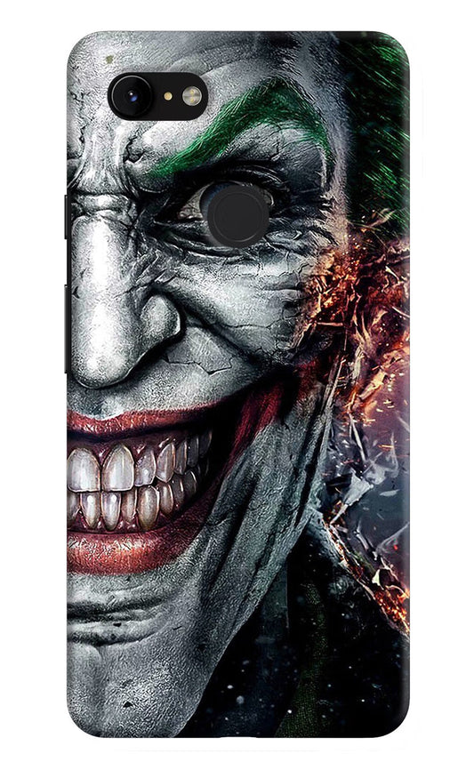 Joker Cam Google Pixel 3 XL Hard Case Back Cover by Casekaro