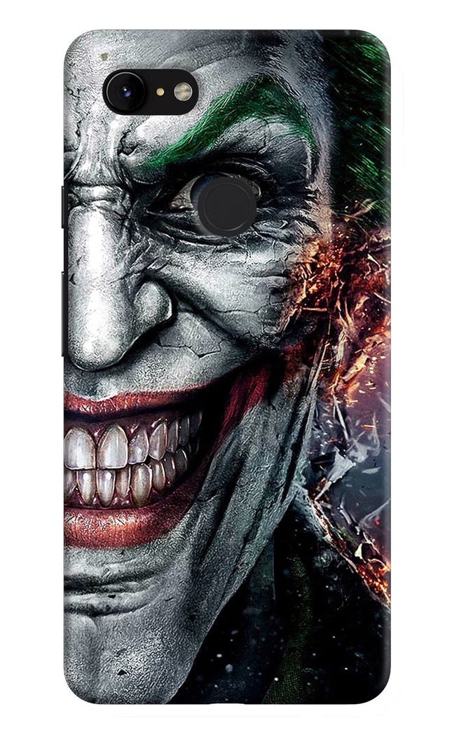 Joker Cam Google Pixel 3 XL Hard Case Back Cover by Casekaro