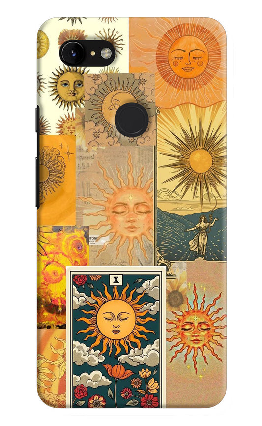 Sun Google Pixel 3 XL Hard Case Back Cover by Casekaro