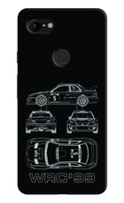 WRC'99 Google Pixel 3 XL Hard Case Back Cover by Casekaro