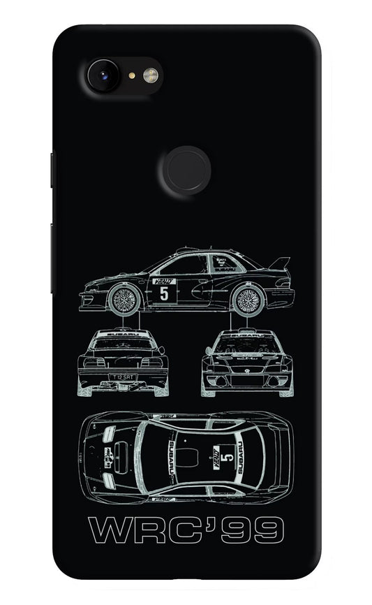 WRC'99 Google Pixel 3 XL Hard Case Back Cover by Casekaro